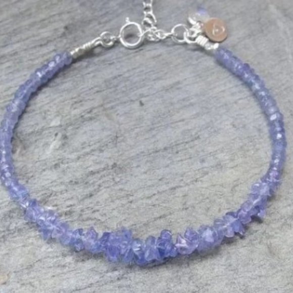 Genuine Tanzanite Bracelet - Picture 5 of 6